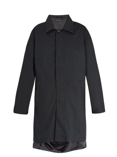 Matchesfashion.com Y/project - Deconstructed Cotton Jacket - Mens - Black