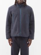 Orlebar Brown - Auster Zipped Fleece Jacket - Mens - Mid Navy