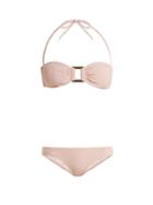 Matchesfashion.com Melissa Odabash - Angola Strapless Bikini - Womens - Pink
