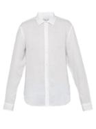 Matchesfashion.com Orlebar Brown - Giles Linen Shirt - Mens - White
