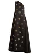 Osman Orion Bead-embellished Sateen Gown