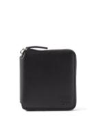 Maison Kitsun - Fox-logo Leather Wallet - Mens - Black