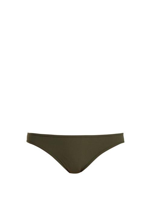 Matchesfashion.com Diane Von Furstenberg - Classic Bikini Briefs - Womens - Khaki