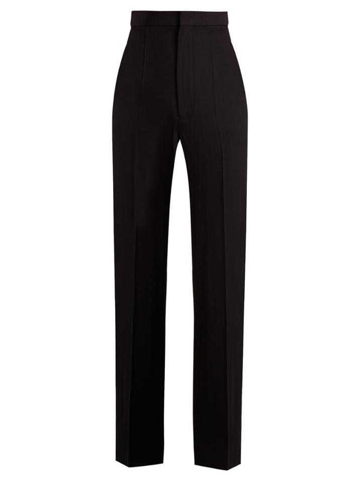 Haider Ackermann High-rise Wool Trousers