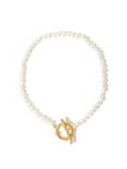 Matchesfashion.com By Alona - Naia Pearl & 18kt Gold-plated Necklace - Womens - Pearl