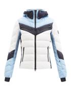 Bogner Fire+ice - Farina Hooded Quilted Down Coat - Womens - Blue