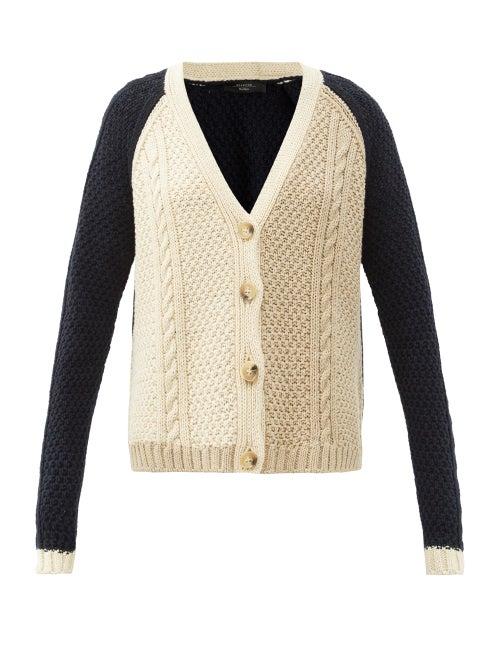 Matchesfashion.com Weekend Max Mara - Lipari Cardigan - Womens - Beige Multi
