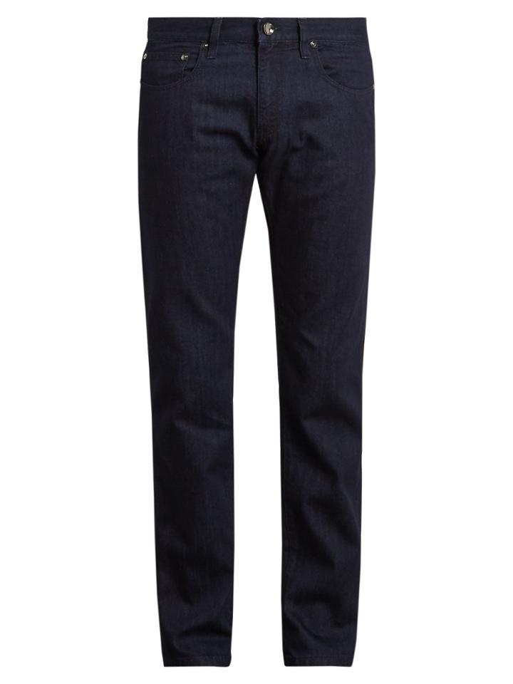Giorgio Armani Mid-rise Straight-leg Jeans