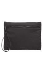 Matchesfashion.com Bottega Veneta - Logo-print Nylon Pouch - Mens - Black