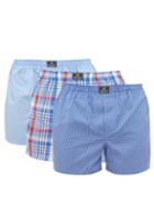 Matchesfashion.com Polo Ralph Lauren - Pack Of Three Cotton Boxer Shorts - Mens - Multi