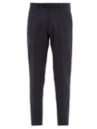 Matchesfashion.com Odyssee - Combes Cotton Blend Chino Trousers - Mens - Navy