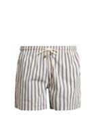 Solid & Striped The Classic Chesapeake Stripe-print Swim Shorts
