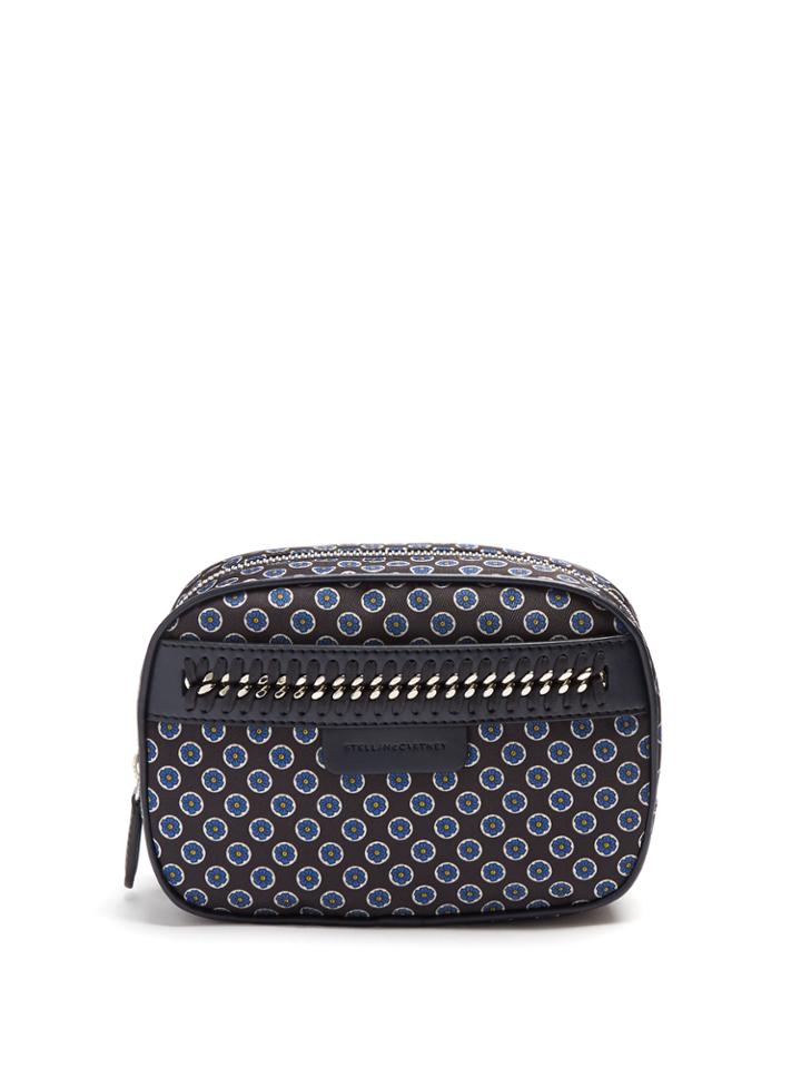 Stella Mccartney Falabella Go Foulard-print Cosmetics Case
