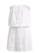 Matchesfashion.com Melissa Odabash - Fru Strapless Crochet Knit Mini Dress - Womens - White