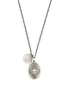 Matchesfashion.com Miansai - Mini Dove Sterling Silver Pendant Necklace - Mens - Silver