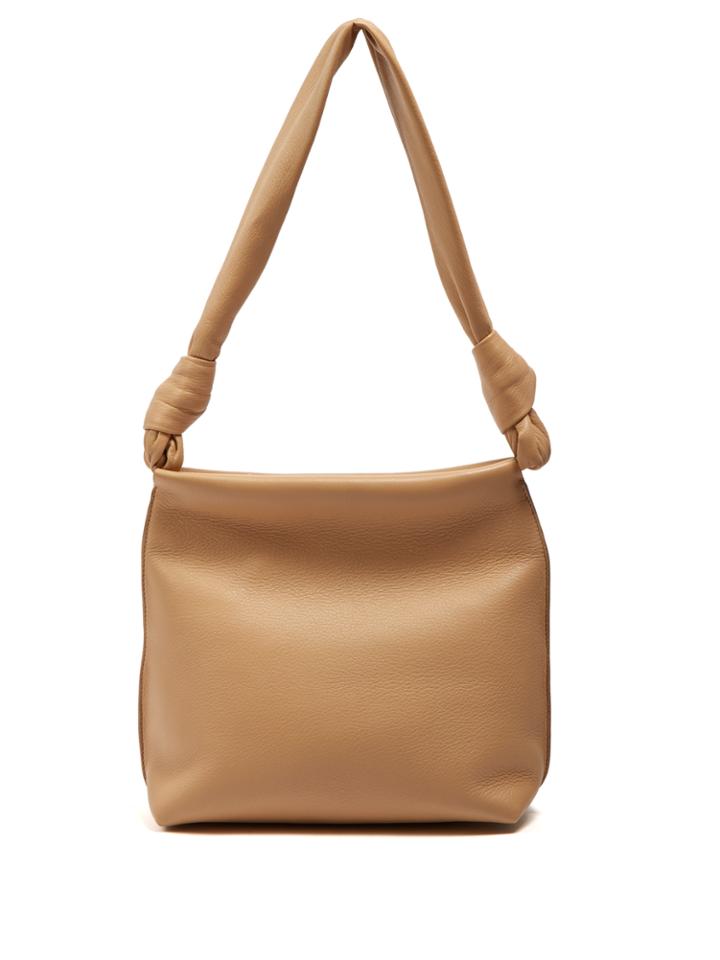 The Row Wander Small Leather Shoulder Bag