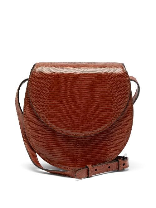 Matchesfashion.com Hunting Season - The Saddle Lizard Bag - Womens - Tan