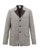 Matchesfashion.com Hope - Spark Checked Single Breasted Blazer - Mens - Grey