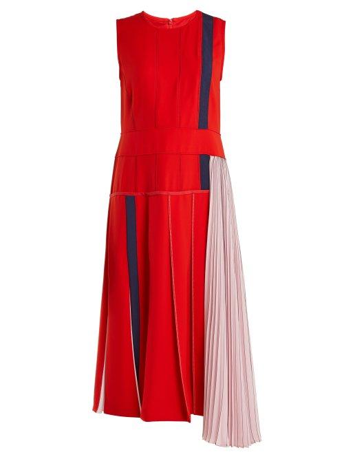 Matchesfashion.com Sportmax - Falco Dress - Womens - Red Multi