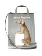 Matchesfashion.com Acne Studios - X William Wegman Baker Medium Dog Print Tote Bag - Womens - Grey Multi