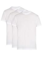 Matchesfashion.com Prada - Pack Of Three Cotton T Shirts - Mens - White