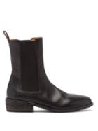 Matchesfashion.com Marsll - Leather Chelsea Boots - Mens - Black