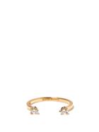 Matchesfashion.com Delfina Delettrez - Dots Diamond & 18kt Gold Ring - Womens - Yellow Gold