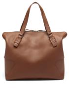 Bonastre - Panelled Smooth-leather Holdall - Mens - Tan