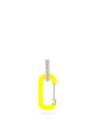 Matchesfashion.com Era - Chiara Diamond & 18kt Gold Single Hoop Earring - Womens - Yellow