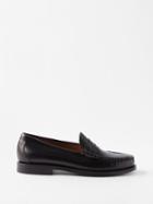 G.h. Bass & Co. - Weejuns Heritage Larson Leather Loafers - Mens - Black