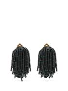 Vanda Jacintho Shower Clip-on Bead-tassel Earrings