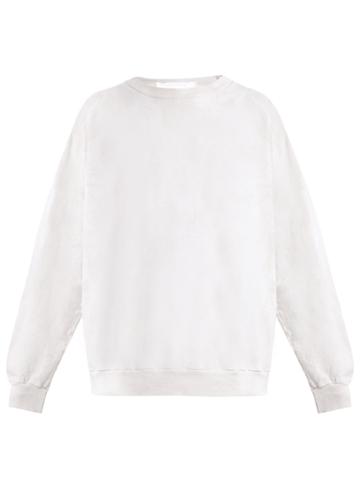 Audrey Louise Reynolds Round-neck Cotton-jersey Sweatshirt