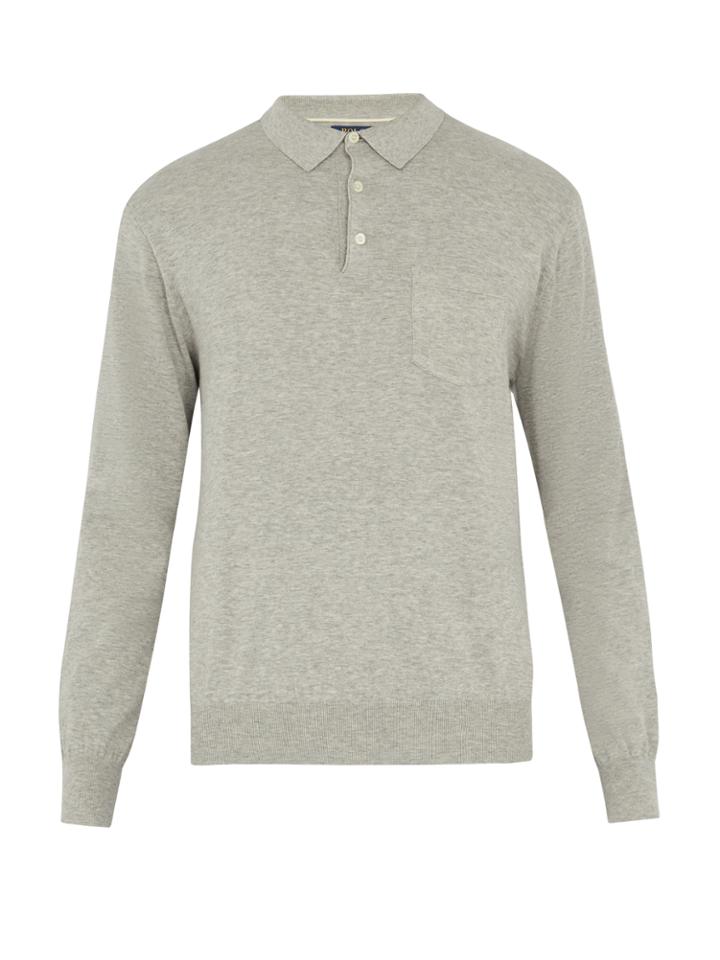 Polo Ralph Lauren Patch-pocket Cotton-knit Polo Shirt