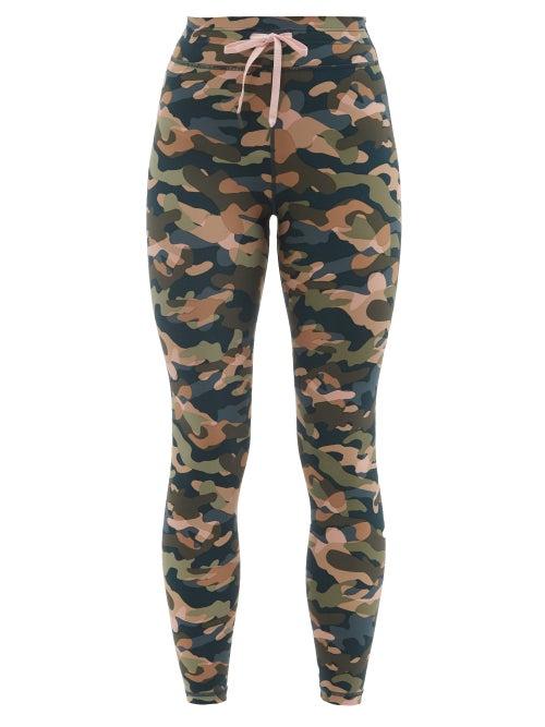 Matchesfashion.com The Upside - Himalaya Camouflage-print Leggings - Womens - Camouflage