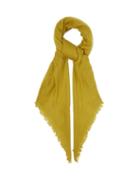 Matchesfashion.com Ann Demeulemeester - Fringed Cashmere Scarf - Womens - Khaki