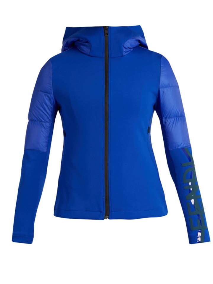 Fendi Logo-print Quilted Down Performance Jacket