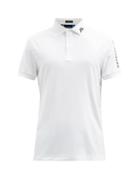 Matchesfashion.com J.lindeberg - Tour Stretch-jersey Polo Shirt - Mens - White