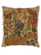 Matchesfashion.com By Walid - 17th-century French Tapestry Cushion - Cream Multi