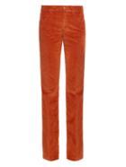 Gucci Velvet-corduroy Flared Trousers