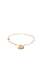 Matchesfashion.com Alighieri - Coin Charm 24kt Gold Plated Anklet - Womens - Gold