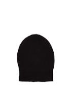 Matchesfashion.com Rick Owens - Ribbed Wool Beanie Hat - Womens - Black