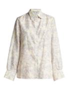 Thierry Colson Arthur Floral-print Silk Pyjama Shirt