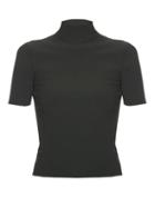 Calvin Klein Collection Brigitte Roll-neck Ribbed-jersey Sweater