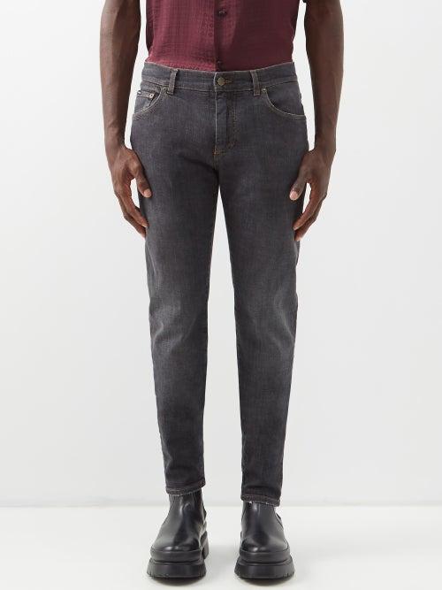 Dolce & Gabbana - Slim-leg Jeans - Mens - Black