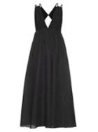 Tomas Maier Cut-out Back Broderie-anglaise Midi Dress