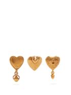 Chloé Collected Hearts Set Of Three Earrings