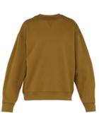 Matchesfashion.com Acne Studios - Flogho Crew Neck Cotton Sweatshirt - Mens - Brown