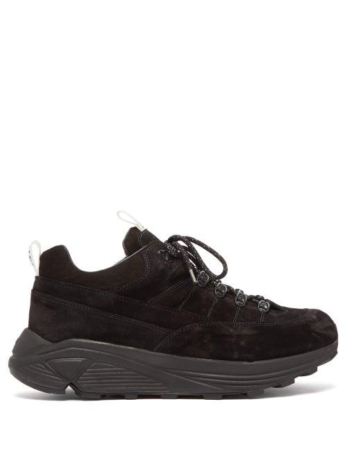 Matchesfashion.com Diemme - Monte Grappa Aqua Nubuck Vibram Sole Trainers - Mens - Black