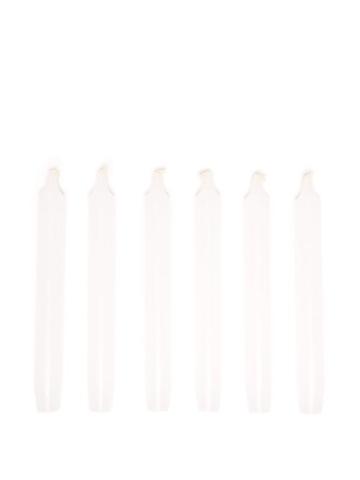 Trudon - Madeleine Set Of Six Tapered Candles - White