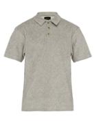 Matchesfashion.com Howlin' - Mr Fantasy Terry Cotton Blend Polo Shirt - Mens - Grey